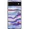 Blue Violet Watercolor Geode Google Pixel 6 Skin